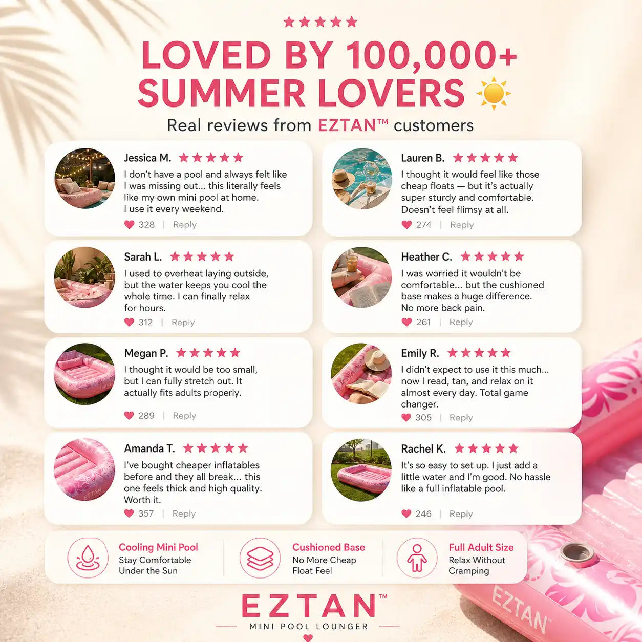 EZTAN™ Tanning Lounger